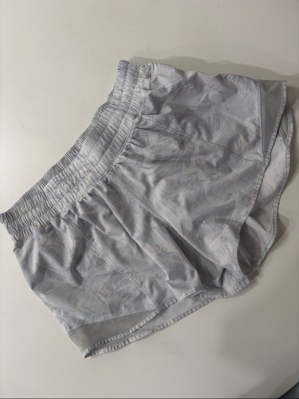 lululemon athletica Light Gray Women's Athletic Shorts